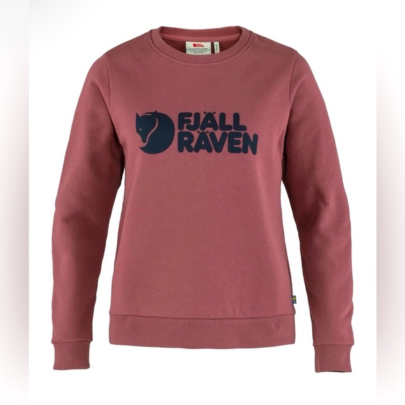 FJÄLLRÄVEN Logo Sweater Mesa Purple- Women’s Small - Picture 1 of 5